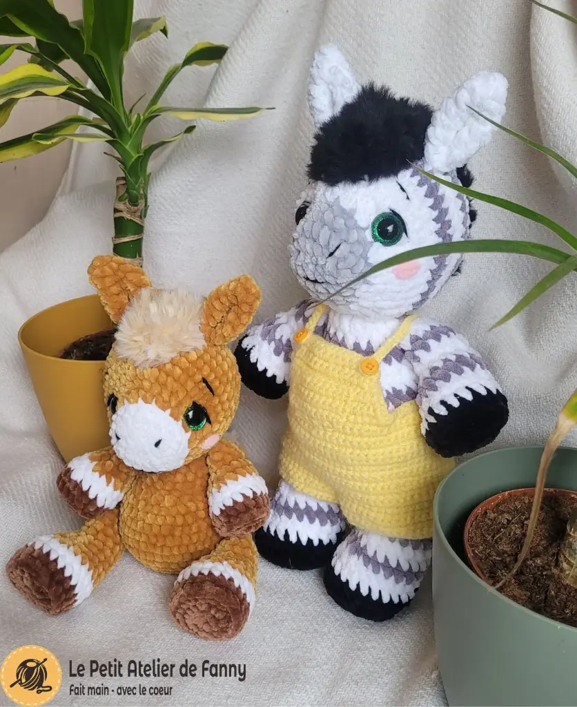 Zèbre ~ Poney ~ Âne