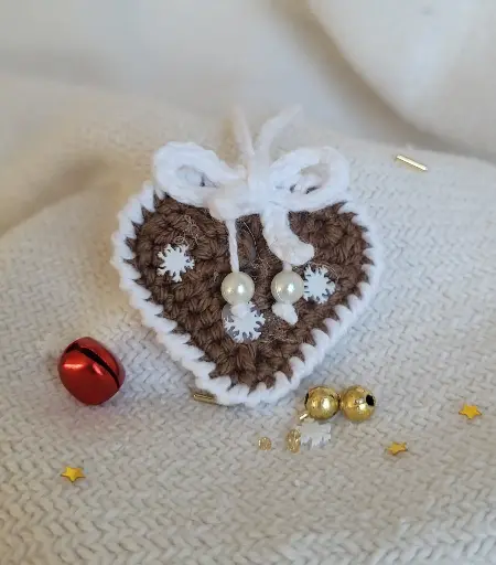 Cœur Pian d'épice à Suspendre